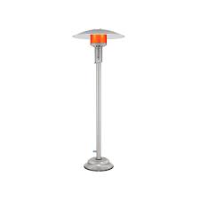 Portable NG Patio Heater with Manual Ignition - Stainless Steel